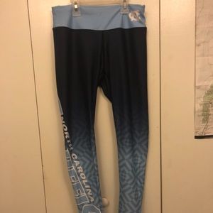 University of North Carolina printed leggings